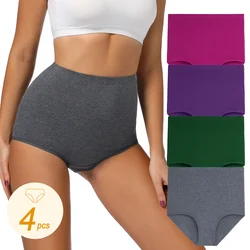 Women Cotton Panties Soft Super High Waisted Briefs Full Coverage Postpartum C Section Recovery Underwear Set Large Size