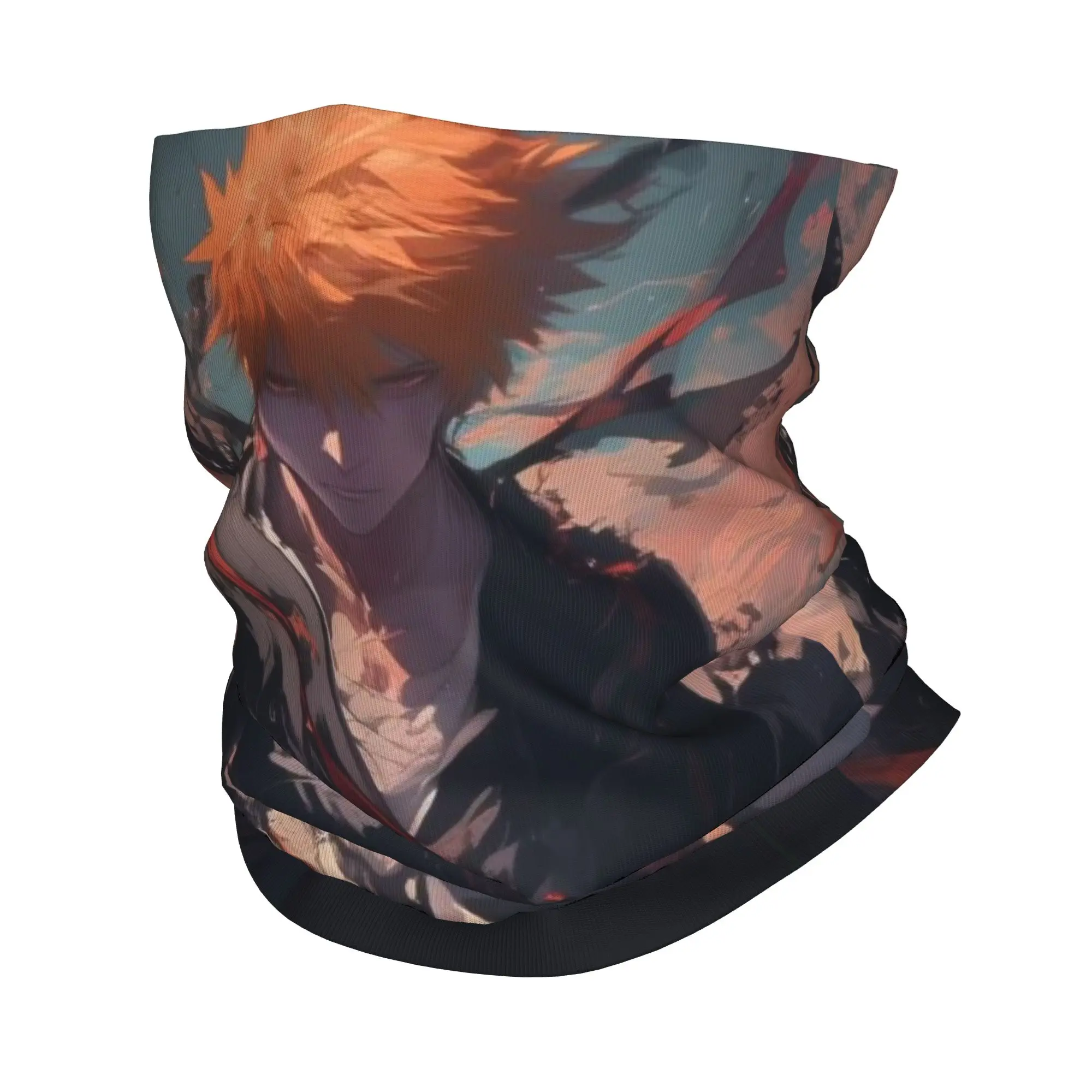

Ichigo Kurosaki (18) Bandana Gaiter Club Bleach Wrap Scarf Cycling Riding AdultWashable Neckerchief