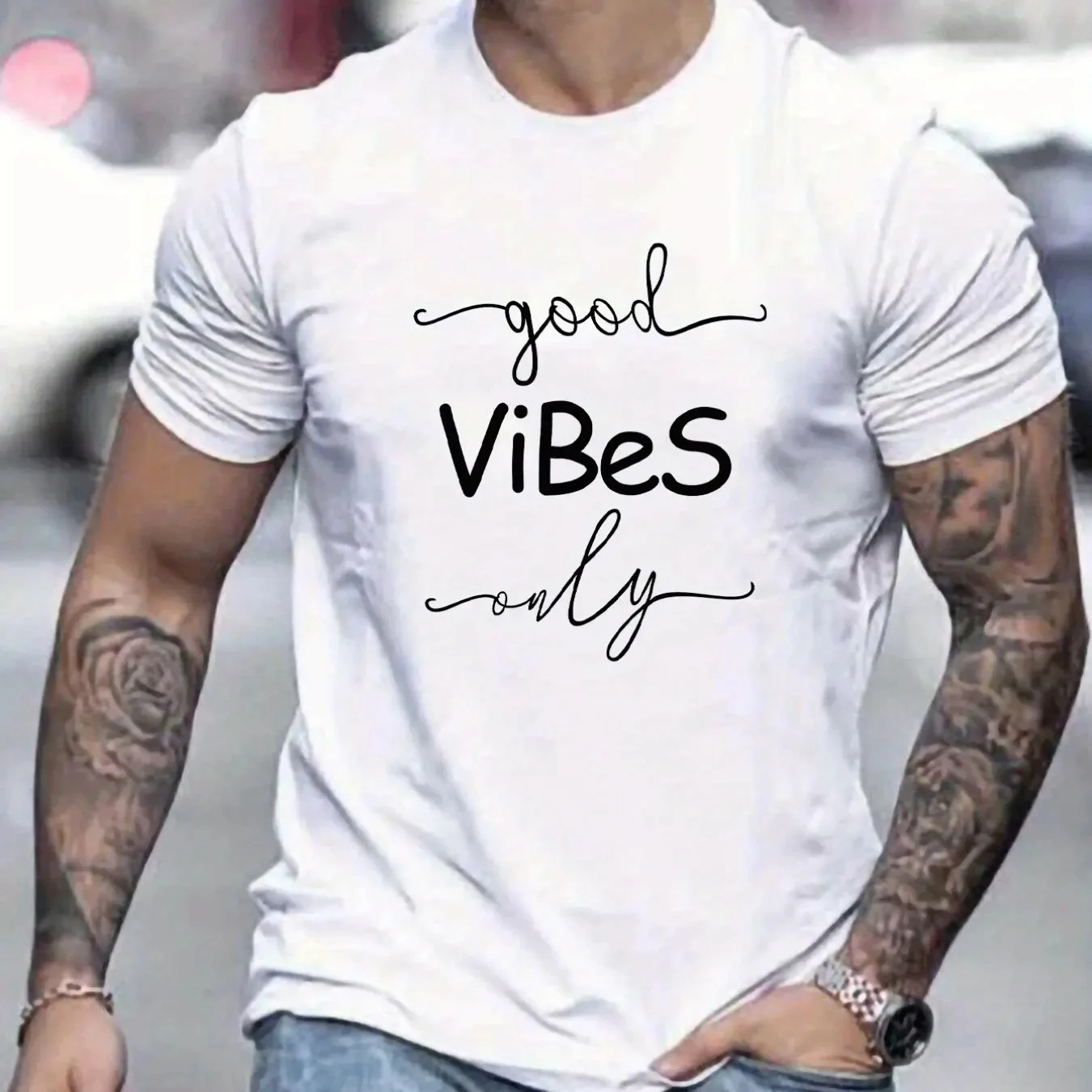 Good Vibes Only T shirt Rasta Reggae Roots Clothing New Fashion Men's Summer Loose Fit 100 Cotton Printed T-shirt Tops 42321