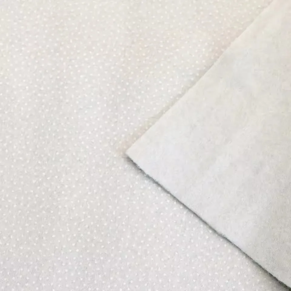 تفاعل قابل للانصهار، تفاعل غير منسوج لخياطة غطاء الخياطة على الجزء الخلفي من مشاريع الرمز البريدي المنصهرة بشكل جميل