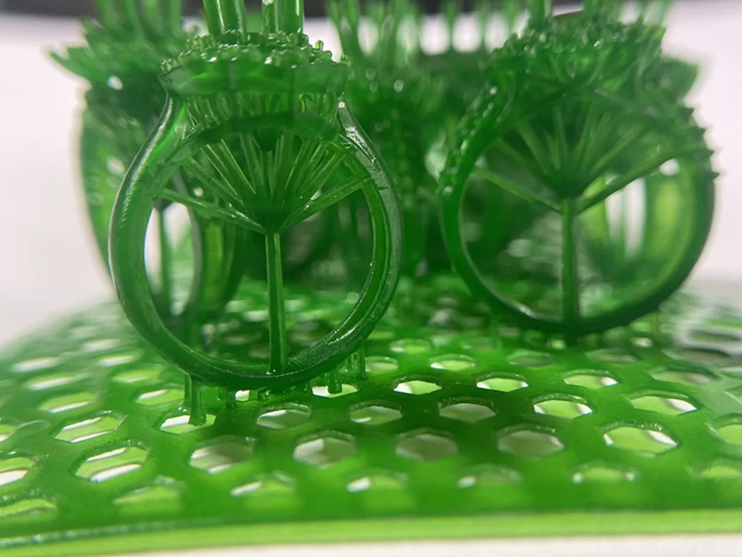 

Jewelry Casting High Wax Resin Photocuring Photosensitive 3D Print Easy Print Good Casting Effect Wax Content Higher Than 90%