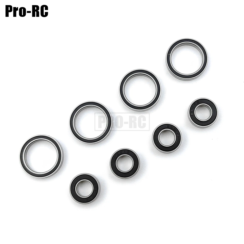 For Traxxas 1/10 Maxx 2.0 WideMaxx 8996X 8950X CV Driveshafts Axle Hub Sealed Ball Bearing Kit (8Pcs) F&R Rc Car Upgrade Parts