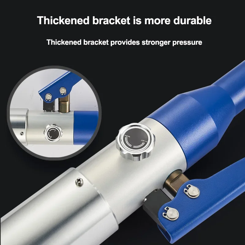 دليل أداة البناء الهيدروليكية الأنابيب العقص كماشة التدفئة الأرضية الفولاذ المقاوم للصدأ الألومنيوم والبلاستيك الأنابيب رقيقة العقص ذو طيات