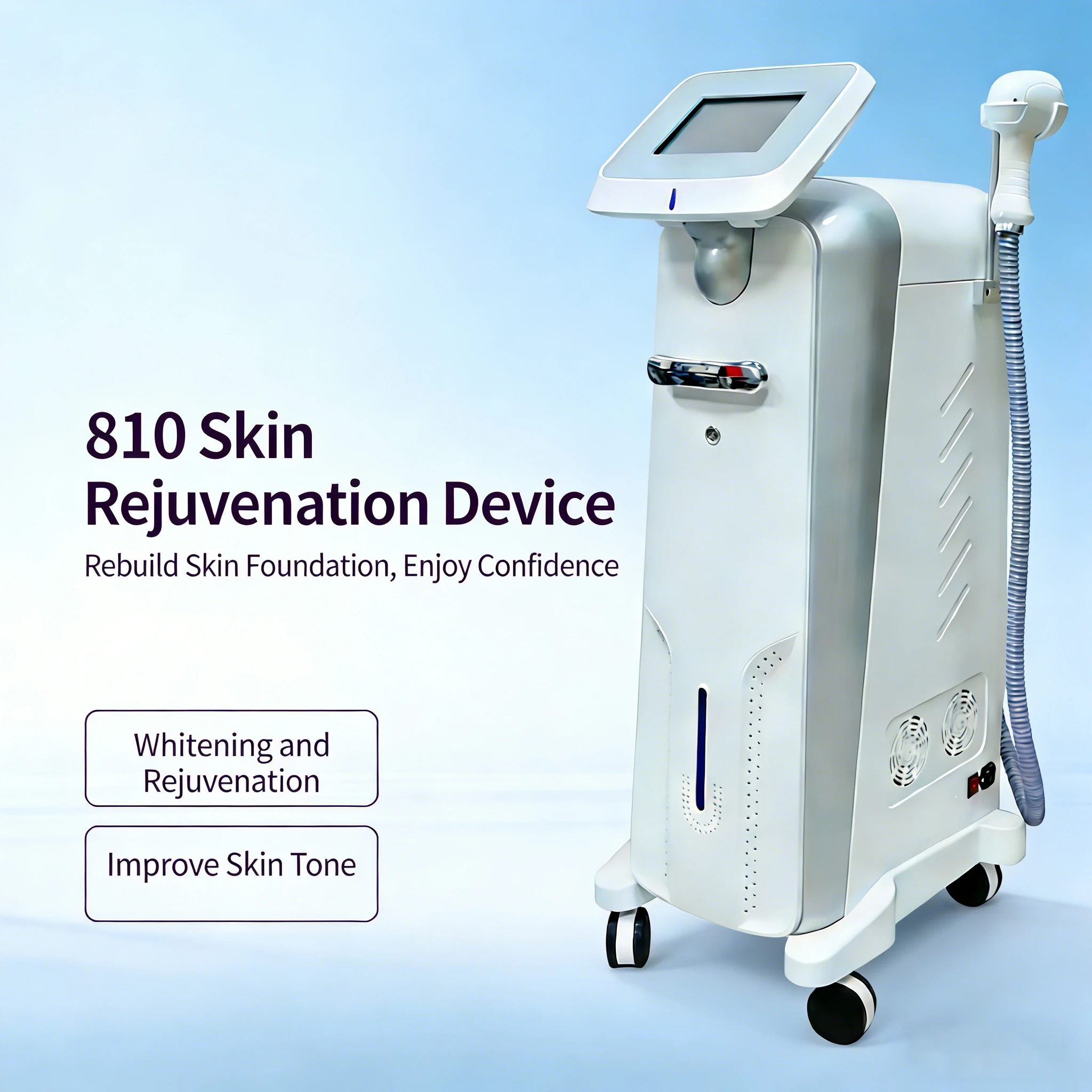 

Waterdrop 810 Skin Rejuvenation Device for Brightening Skin Color, Whitening and Rejuvenating Multi functional Beauty Salon