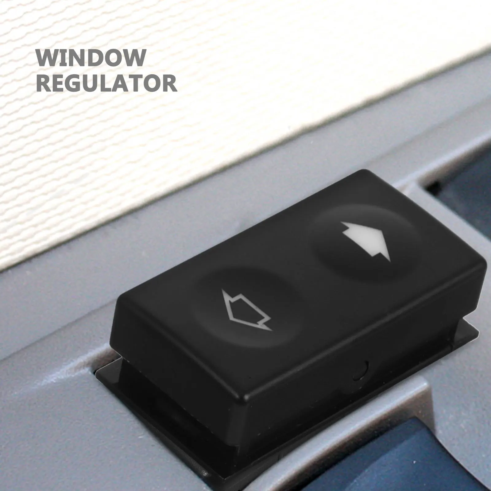 

Glass Window Control Switch Stable Durable Automotive Replacement Part Smooth Operation Window Control Button for Car Passenger