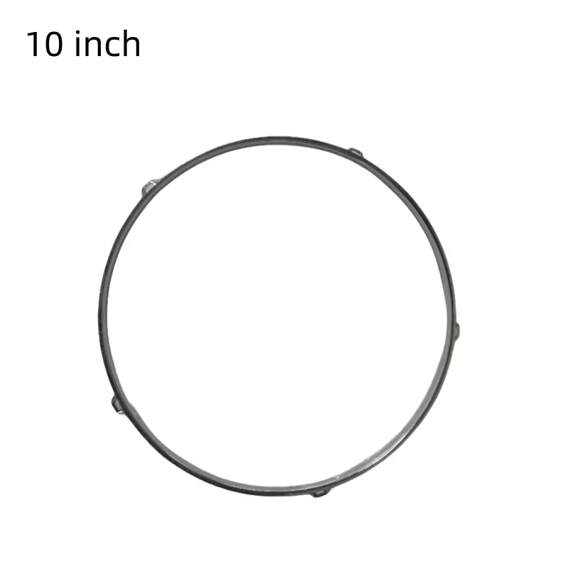 High-Quality Replacement Snare Drum Hoops Sturdy tools For 8 10 12 14 Inch Zinc Alloy Silver Music Instruments Accessories
