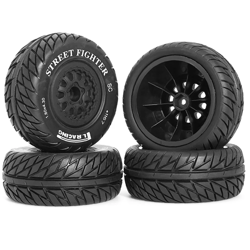 

A45F-Rc Tires Truck Wheels And Tires For 1/10 RC Off-Road Vehicles