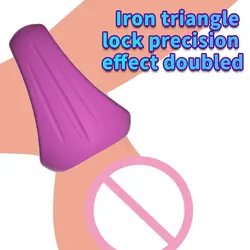 1PCS New Male Cock Ring Silicone Penis Ring Delay Ejaculation Lasting Erection Sex Toys For Men Triple Lock Semen Cockring