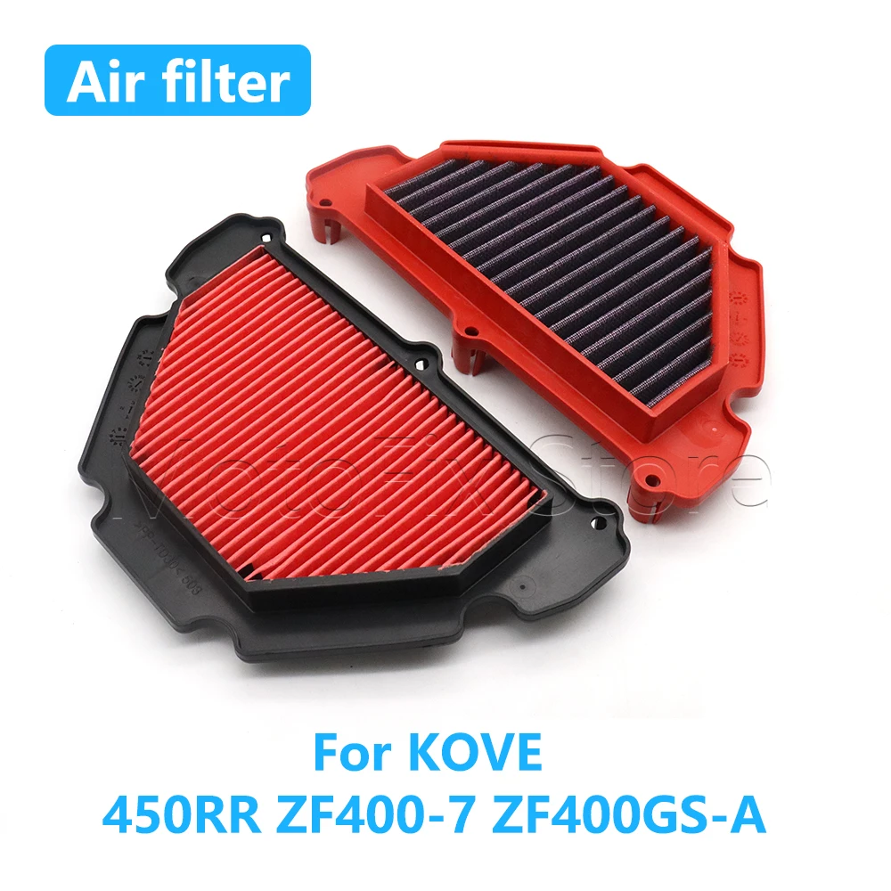 

Motorcycle Accessories Engine High Flow Air Filter Intake Cleaner For KOVE 450RR ZF400-7 ZF400GS-A ZF400 7 ZF400GS A