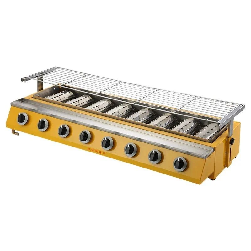 Kebab BBQ Heavy Duty Outdoor Commercial Stainless Steel Gas Grill