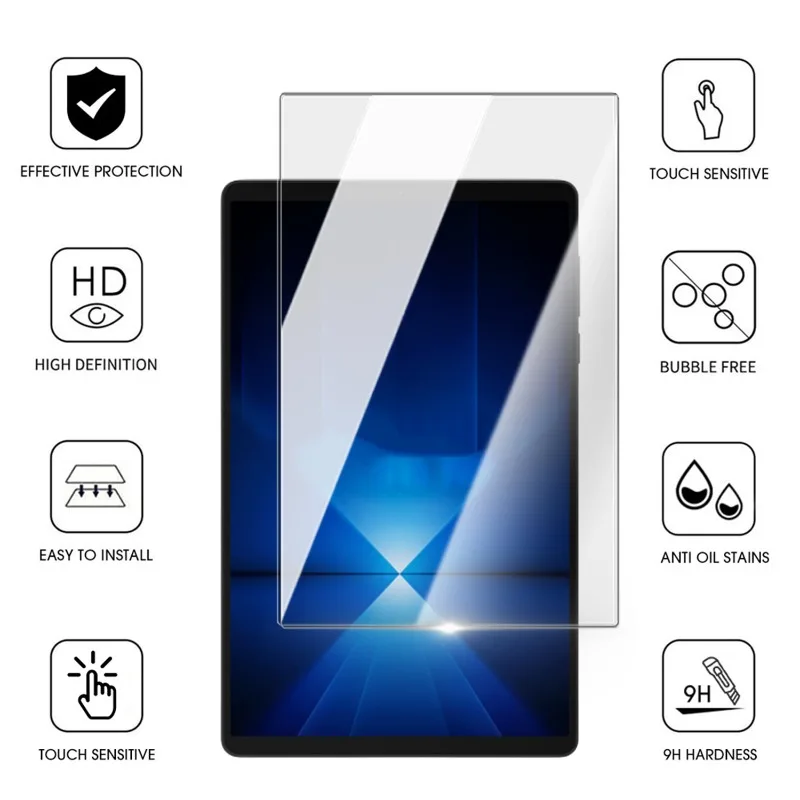 واقي شاشة من الزجاج المقسى لجهاز Lenovo Legion Y700 8.8 بوصة Gen 4/3/2/1 لجهاز Legion Tab 2nd 3rd 8.8 بوصة غطاء مضاد للخدش