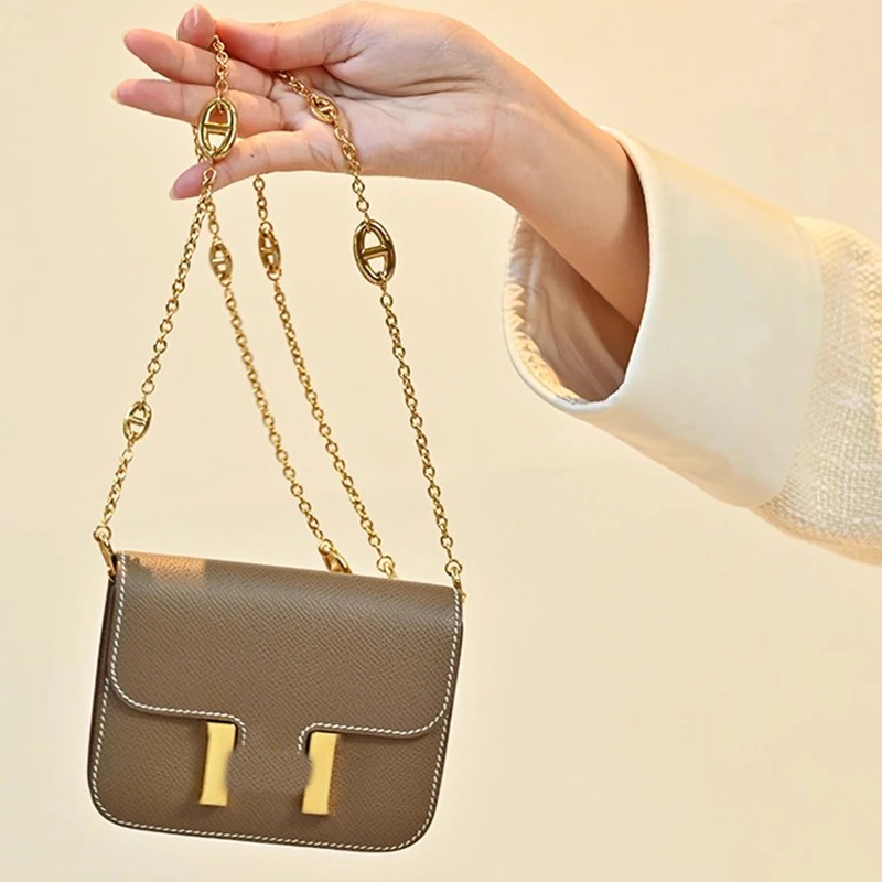 

Suitable For Constance Slim Wallet Modification Chain Shoulder Strap Crossbody Epsom Leather Bag Accessories Diy