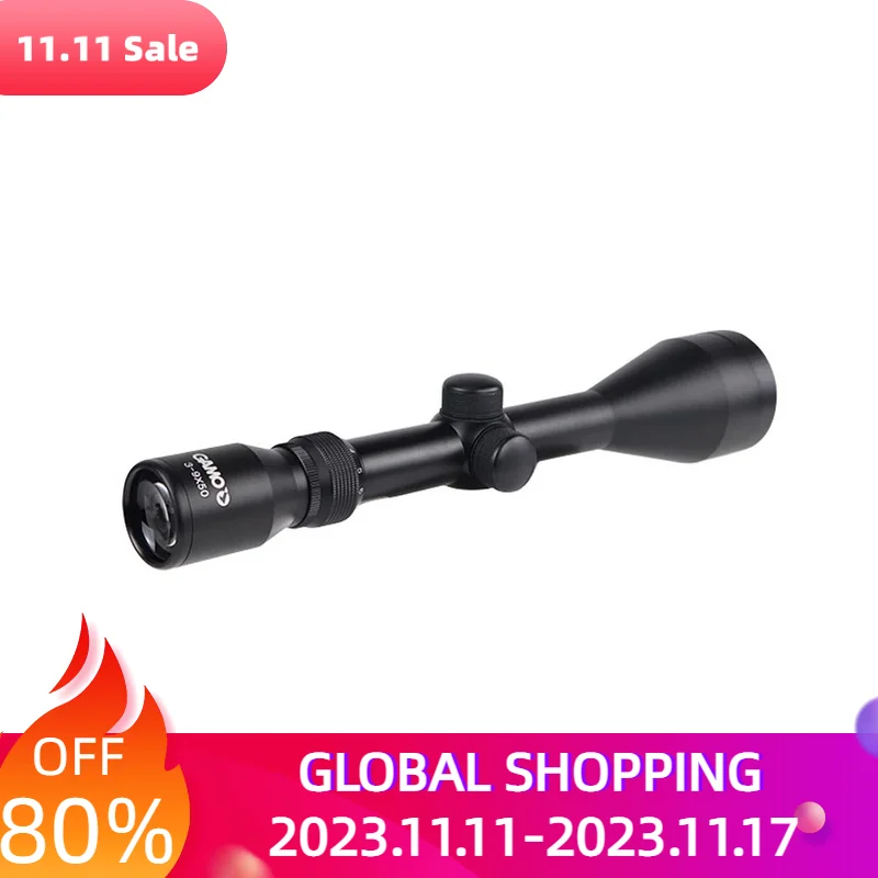 3-9x50 Optics Sight For Hunting Tactical Riflescope airsoft accesories Reflex Collimator Sight Scope