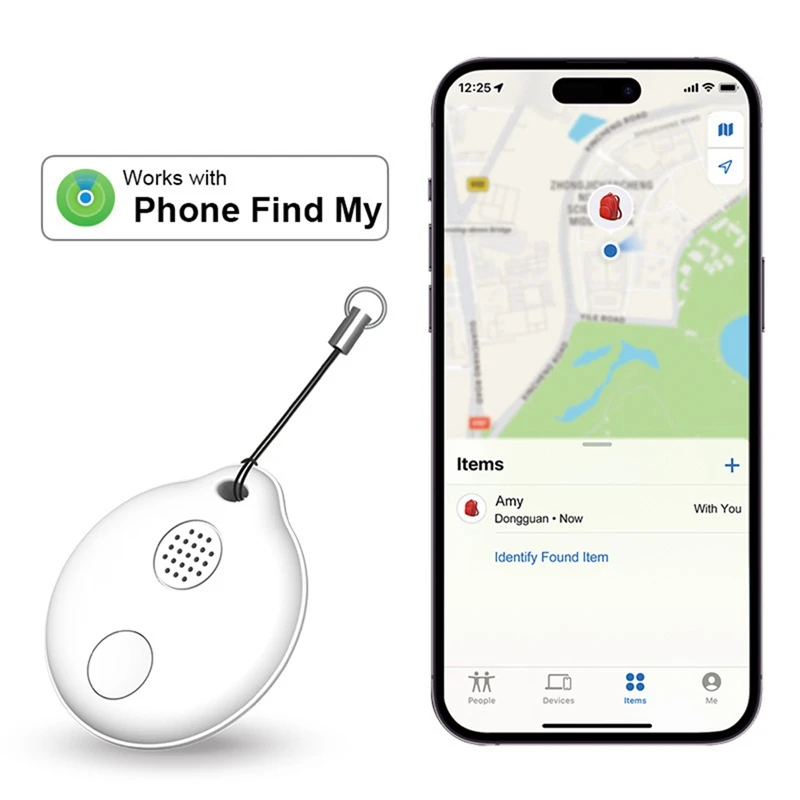 Pelacak Cerdas Anti hilang untuk Ios, pelacak Cerdas Anti hilang dengan tanda kunci Mini pelacak hewan peliharaan