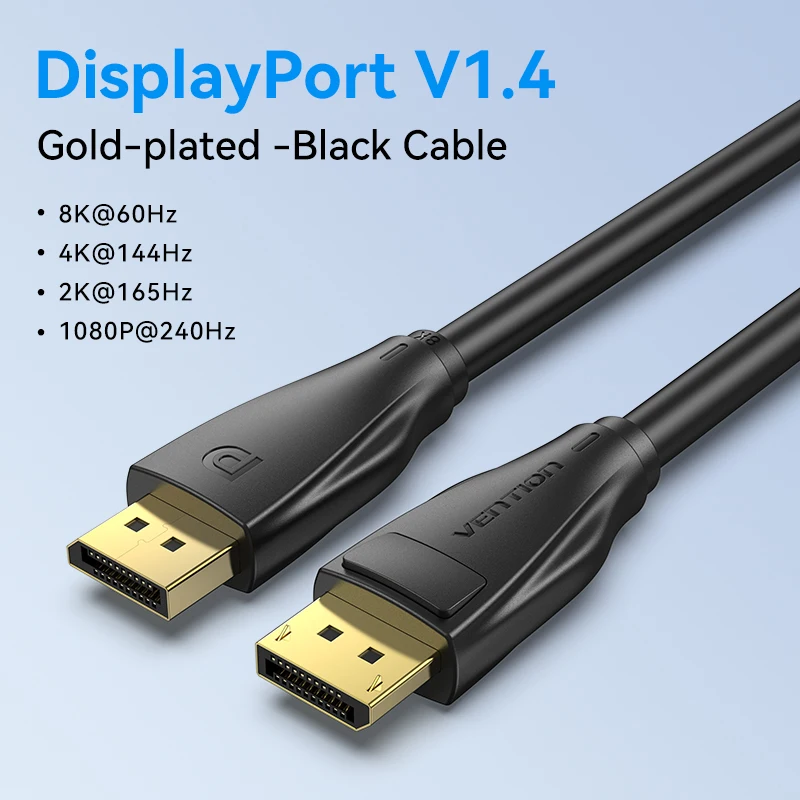 Ventie Displayport Kabel 16K 8K Video Audio Kabel voor PC Laptop PS5 PS4 Xbox TV Box projectoren Mi Box DP Kabel Display Port