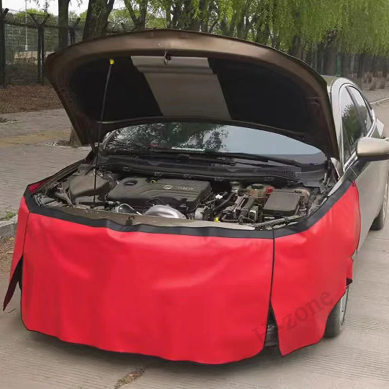 

3 Pcs Pack General Motors Magnetic Fender Cover Foldable Protective Mechanic Work Pad Car Repair Pad For All Car Repair Tools