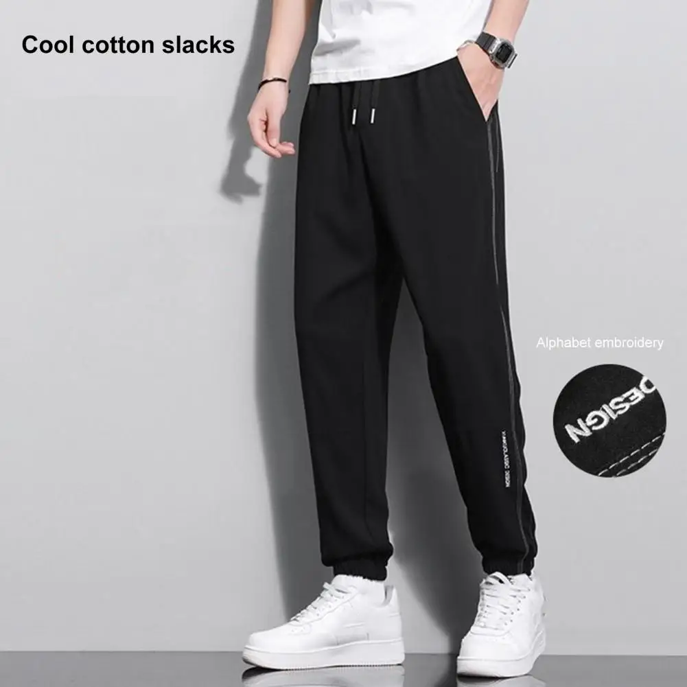 New Cargo Pants Men's Loose Large Size Straight Multi-pocket Solid Khaki Versatile Work Wear Jogger Cotton Casual Male Trousers