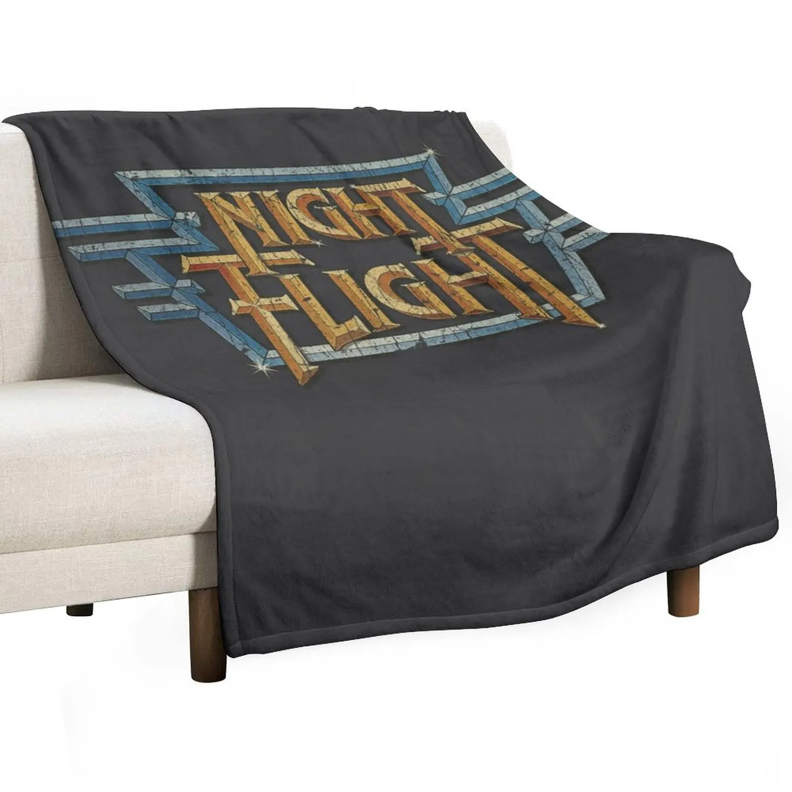 

Night Flight Throw Blanket Decorative Sofa Cute Thins Hairy Blankets