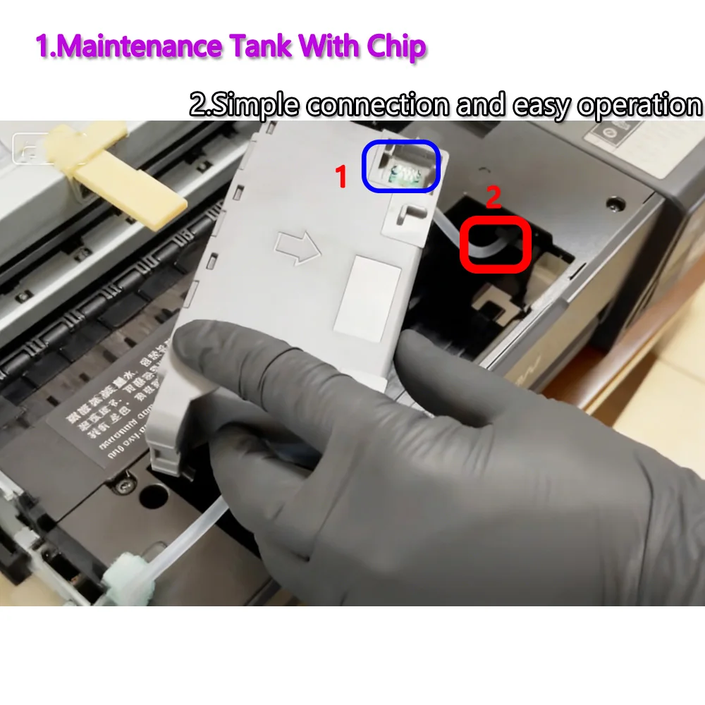 C9345 External Waste Ink Bottle with Maintenance tank Resetter For Epson L8180 ET-5880 ET-5800 L18050 ET-8500 L8050 ET-8500