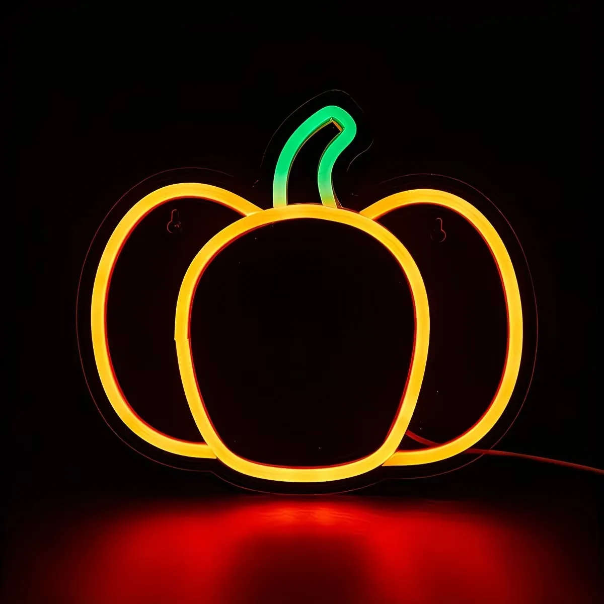Pumpkin LED Neon Sign USB Powered Neon Light Halloween Wall Decor Night Lamp For Bedroom Bar Party Holiday Home Decorations