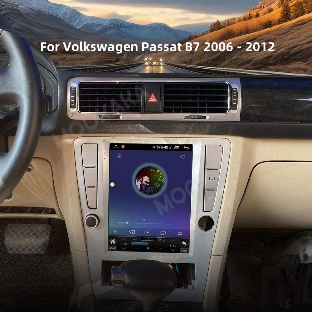 Car Radio For Volkswagen Passat B7 2006-2012 Multimedia Player Wireless Carplay Android Auto Autoradio Stereo GPS Navi Head Unit