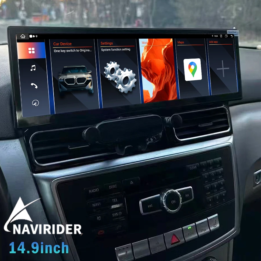 14.9inch Car Radio For Mercedes Benz Ml GL GLE GLS W166 X166 2012-2018 Android System Car Multimedia Player Screen Carplay GPS