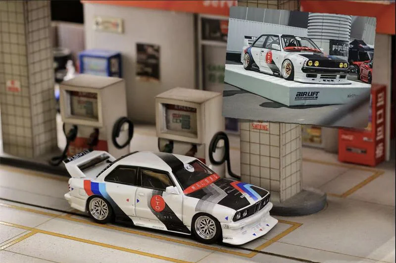 SW 1:64 E30 M3 limitowana edycja 500 sztuk, model samochodu ze stopu
