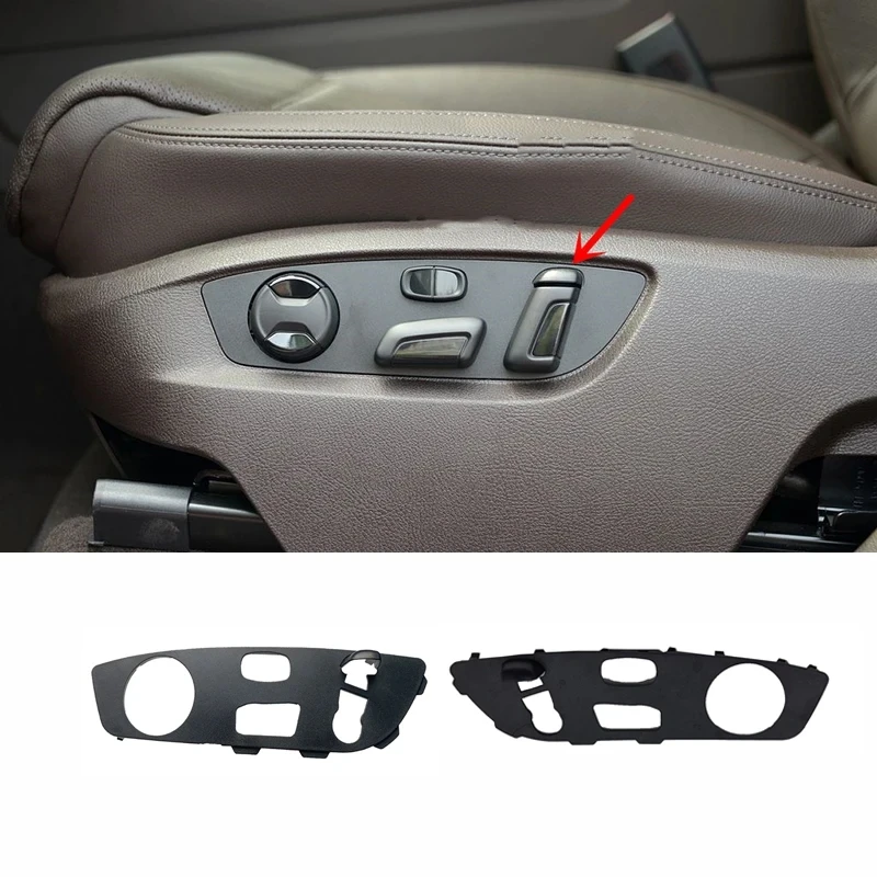 Car Front Seat Adjustment Switch Panel Frame Cover Trim 7P6882516C 7P6882515C For VW Touareg 7P R Line 2011- 2016 2017 2018