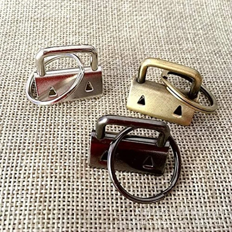 Oem Hot Sale 40pcs 3 Colors Key Fob Key-chain With 1pcs Key Fob Glass Running Pliers For Key Fob Wristlets Install