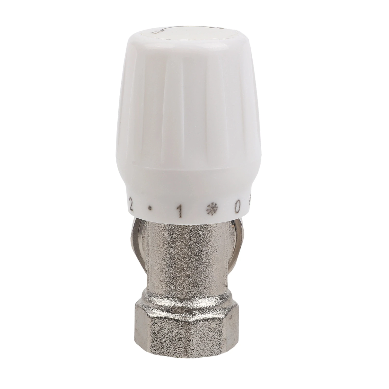 Radiator Valve Angle Temperature Control Valve Long-lasting Construction Repairable Design Temperature Control