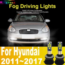 H27W2 881 Led Headlight Canbus No Error Car Bulb High Power H27 White Fog Light Diode Lamp 12v 55w For Hyundai Accent 2011~2017