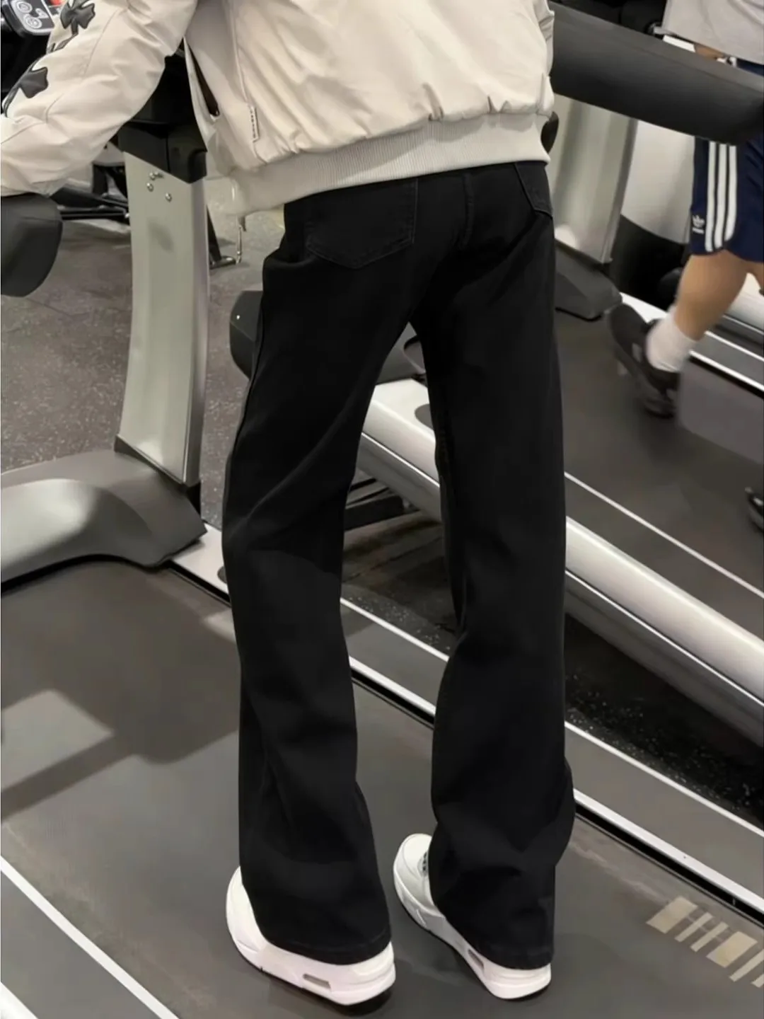 

Мужские джинсы Bla Le Blade Straight Leg с флисовой подкладкой, зимние, в стиле High Street, облегающие, с расклешением от колена, American Vibe Cleanfit