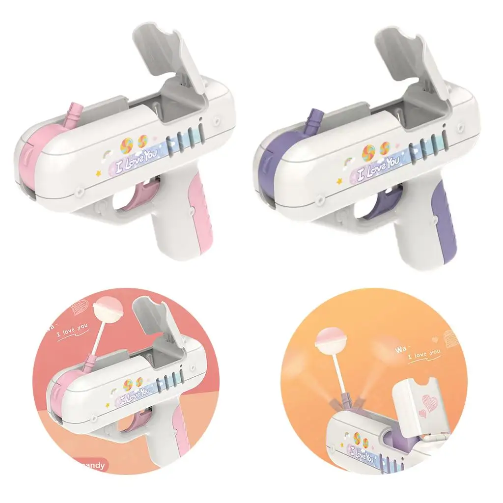 Pistola infantil 3pcs 1,5V AG13 alimentada por bateria para crianças adulto fofo adorável para crianças