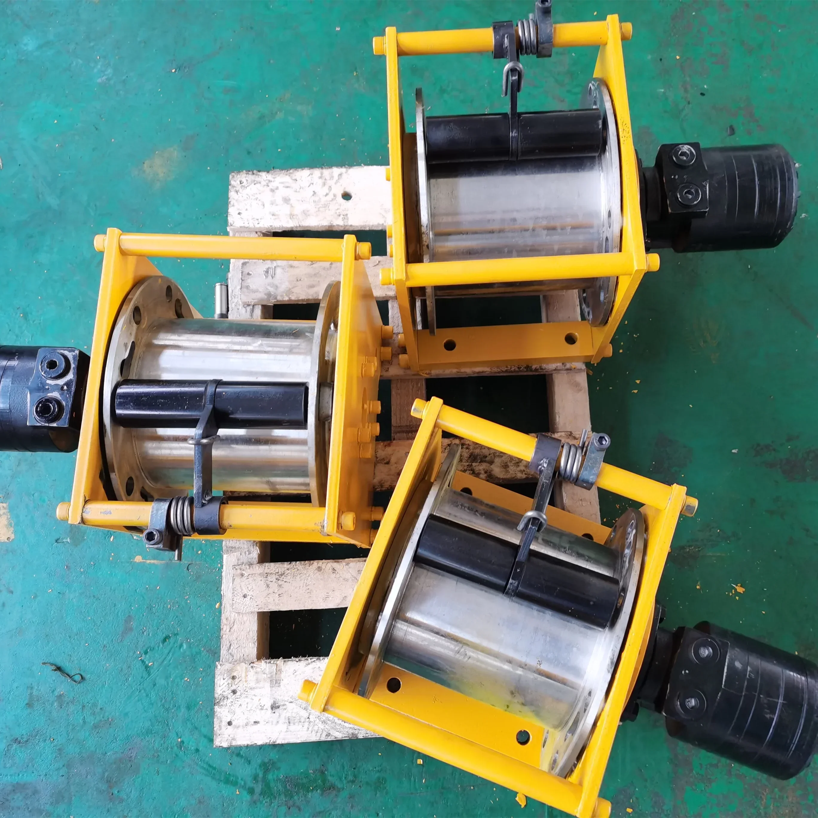 ونش هيدروليكي صغير محمول لسحب الونش المدمج