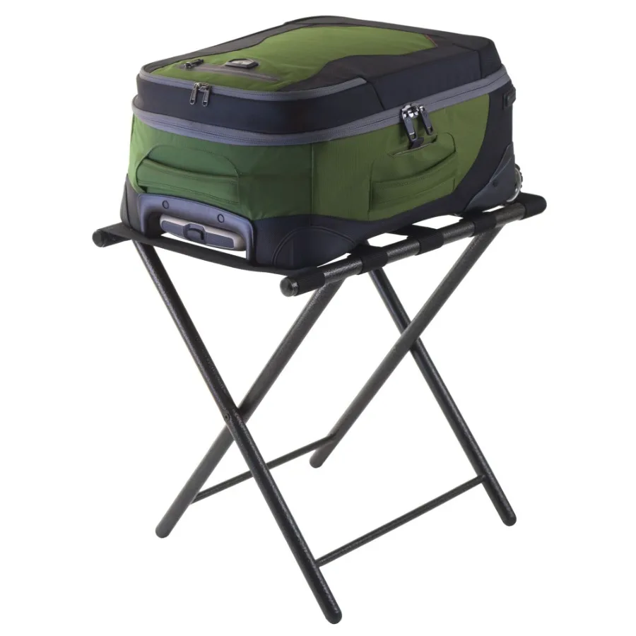 

Tavin Luggage Rack; Folding Straight Leg