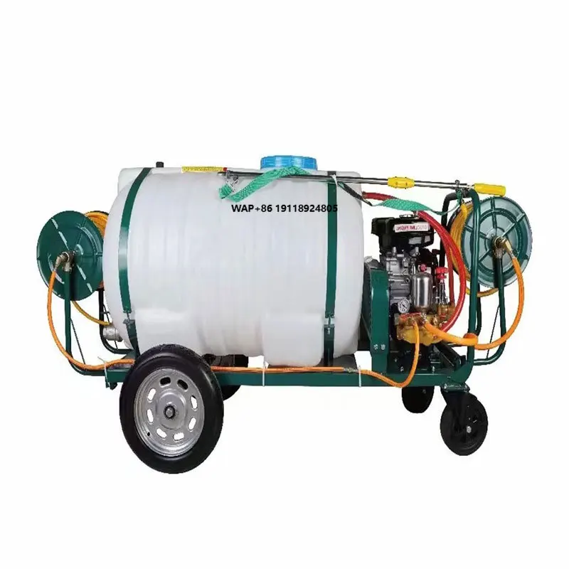500L High Pressure Mist Sprayer Trolley Type Pesticide Spraying Machine Efficient Farm Sprayer