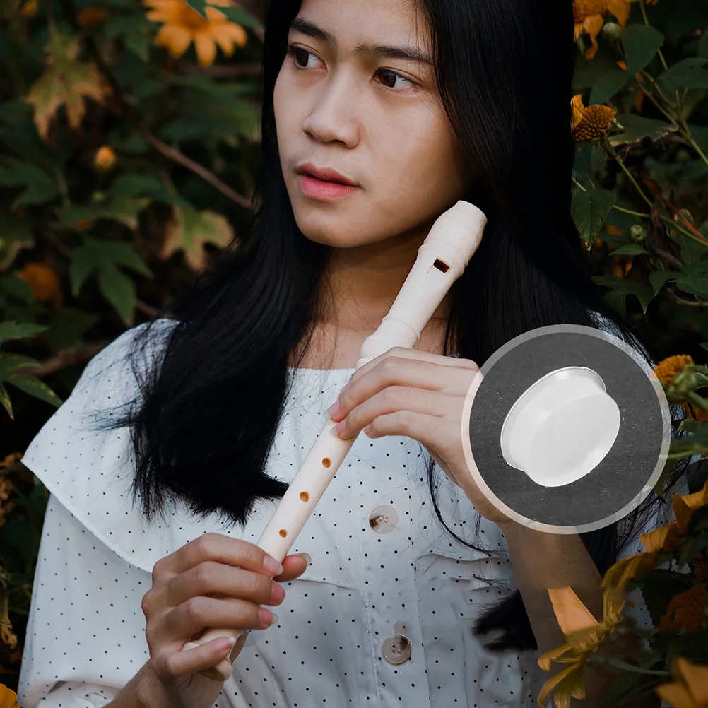 

24pcs Flute Plug Key Cap Open Hole Silicone Repair Part Flute Accessories Dustproof Waterproof Soft Durable Cover Cap For Flutes