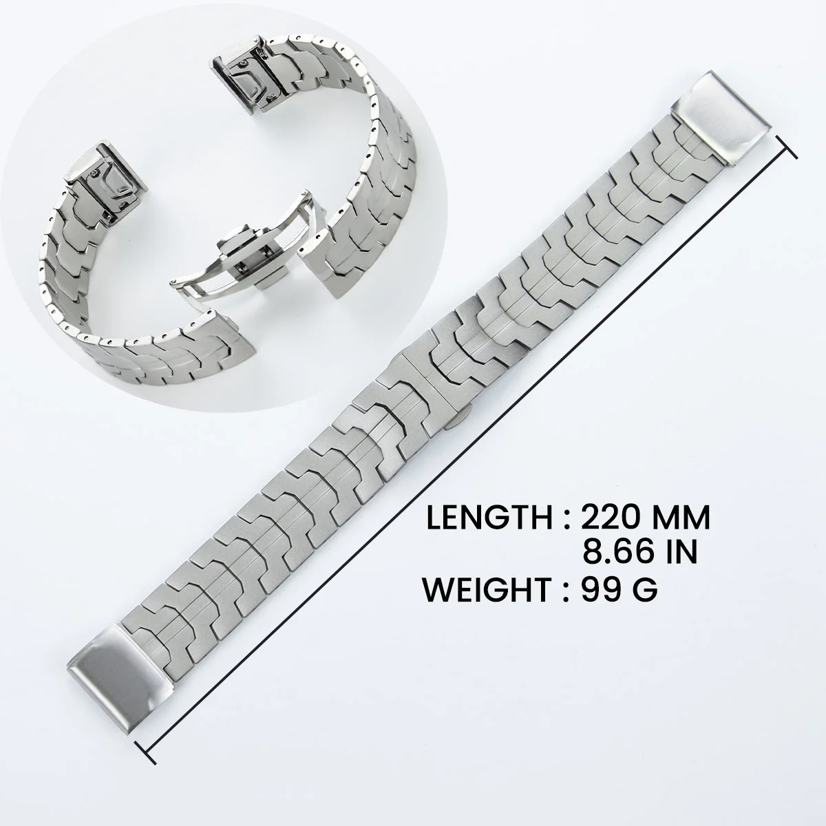 26 22mm Quick fit Stainless Steel Strap For Garmin Fenix 6/6X/6XPro/7/7X/5XPlus/3 Metal Release Watch Band For Forerunner945 935