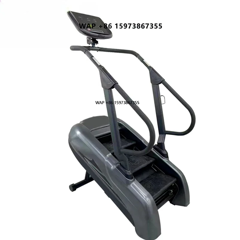 OEM Customized Commercial Gym Equipment Indoor Exercise Cardio Stair Climbing Stepper Master Machine With Touching Screen