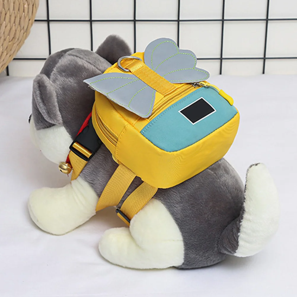 

1pc Pet Backpack For Cats Dogs Outdoor Self-Wearing Storage Pouch Reflective Design Dog Harness Bag Pet Carrier Gear