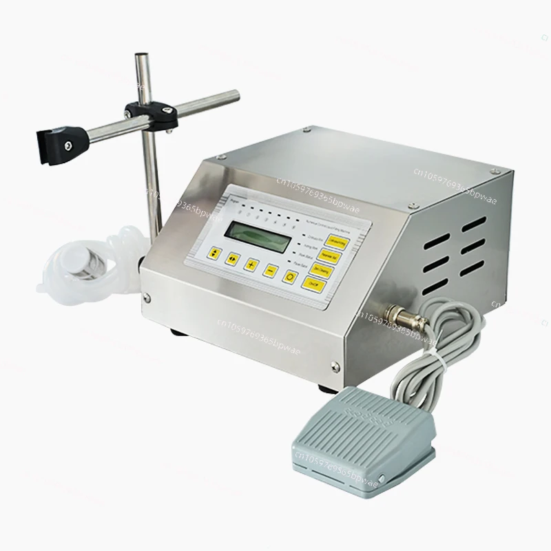 Electric Pump Liquid Filling Machine GFK-160 Digital Control Semi-automatic Desktop Water Dispenser Small Metering Pump