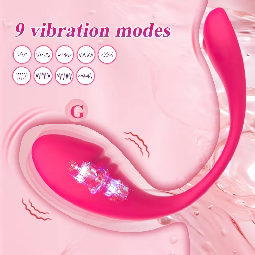 Bluetooth APP controls vibrator  powerful G-spot vibration vaginal ball wearable stimulator  erotic egg  female sex toy 18