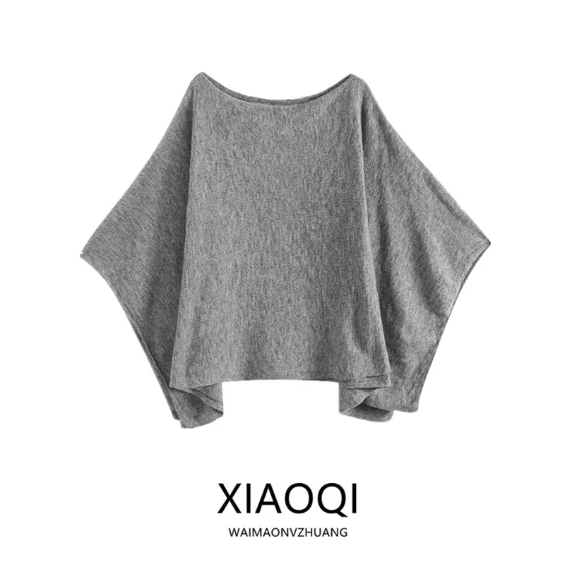 

2024 Autumn New Sle Women's Knitted Sweater Asymmetrical Design Casual Off-oulder Long Sve Commute Sle Polyester