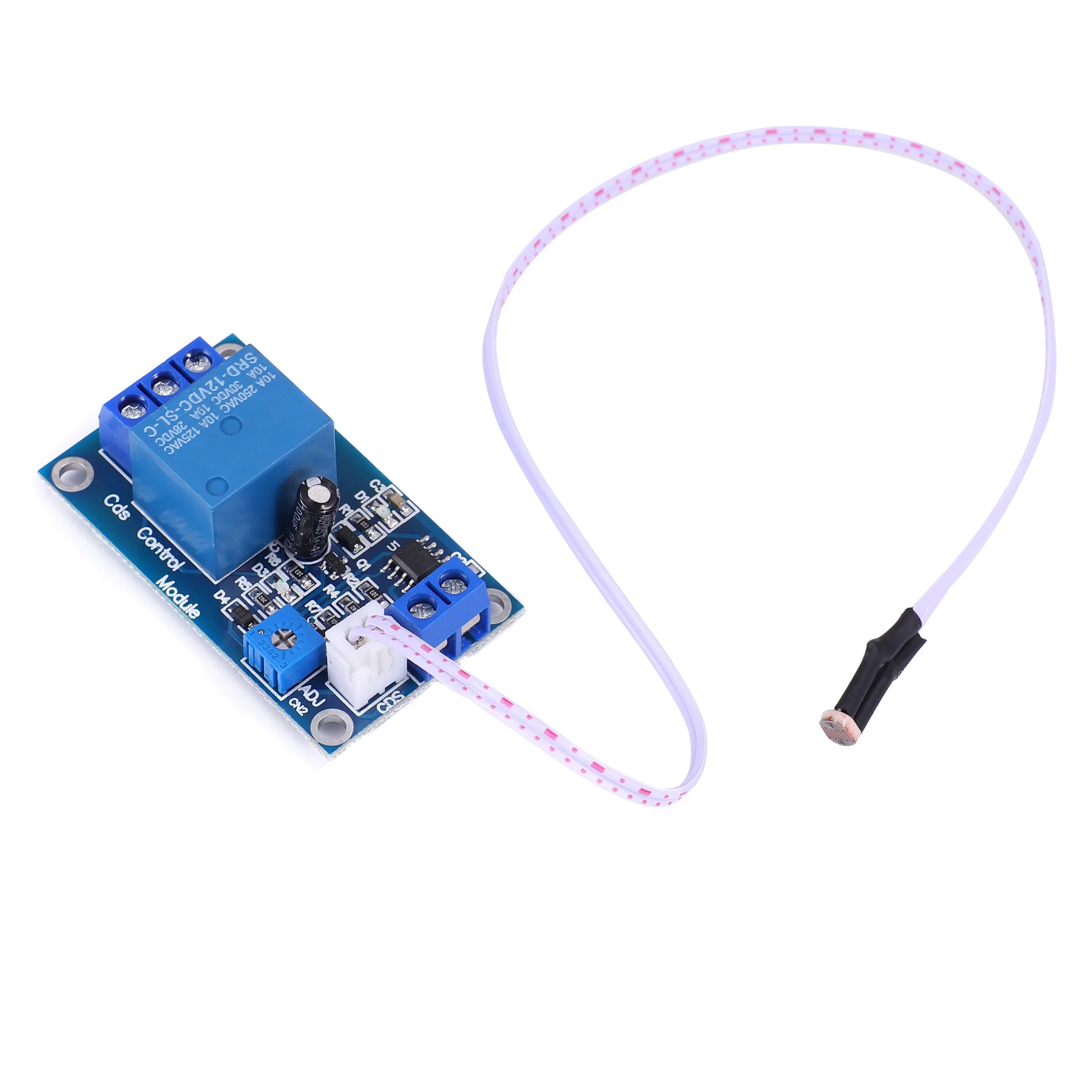 XH-M131 DC 5V 12V Light Control Switch Photoresistor Relay Module Detection Sensor 10A brightness Automatic Control