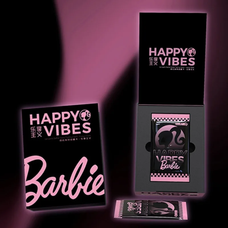 

Happy Vibes: Joyful Lifestyle Барби Коллекционные карты из фильма Эра Идол Happy Vibes Модные тенденции Художественные персонажи Подарки