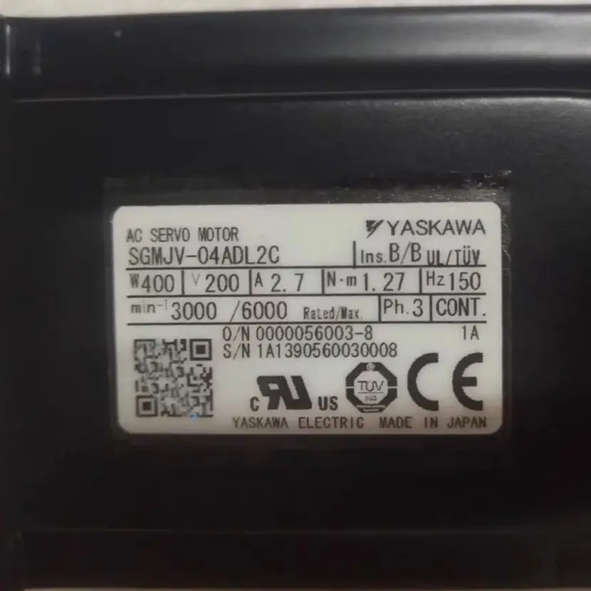 

SGMJV-04ADL2C Brand New Servo Motor Original Genuine，SGMJV 04ADL2C，Fast shipping