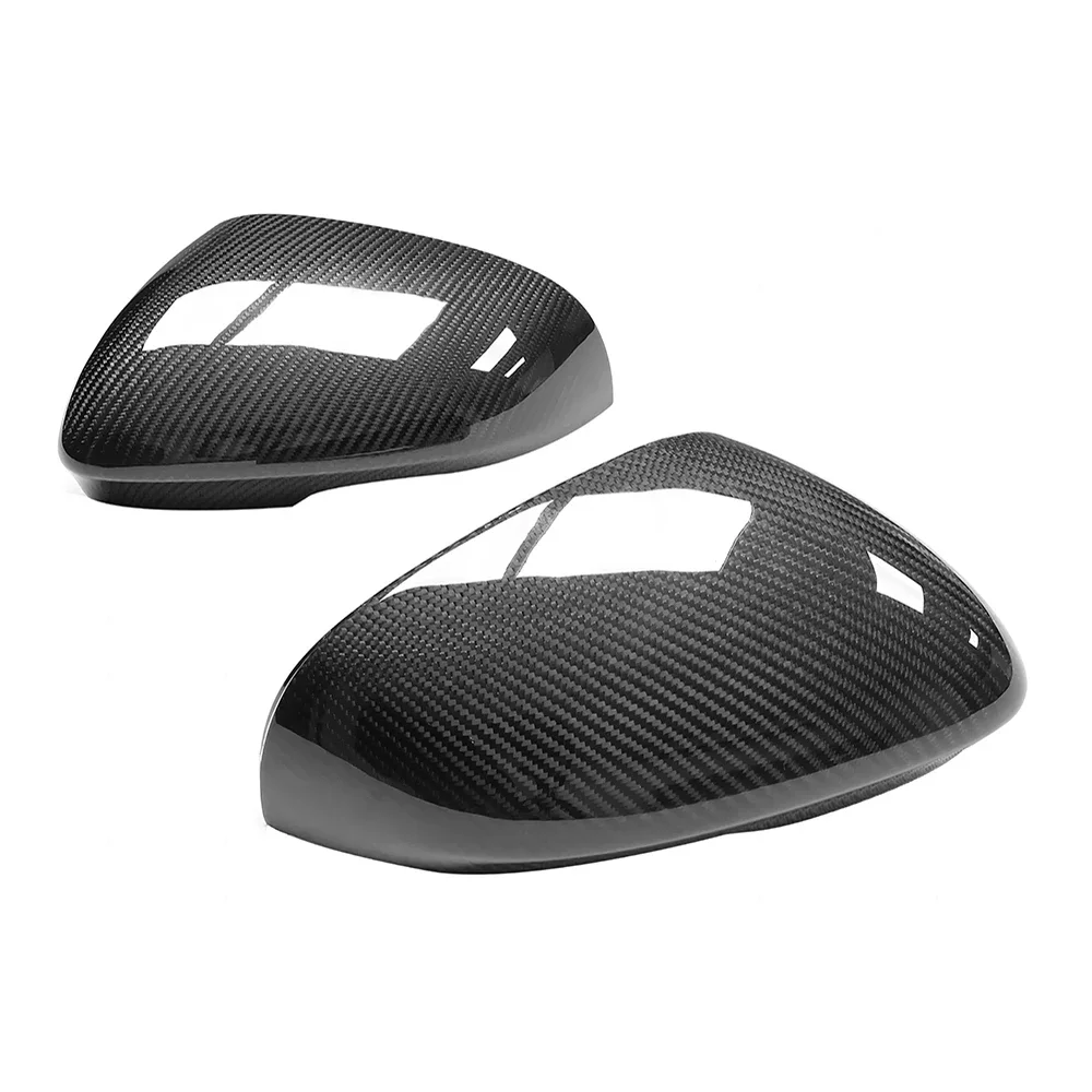 재규어 XF XE XEL XK XJL I-페이스 교체 백미러 커버 캡, M 스타일 탄소 섬유 케이싱 쉘