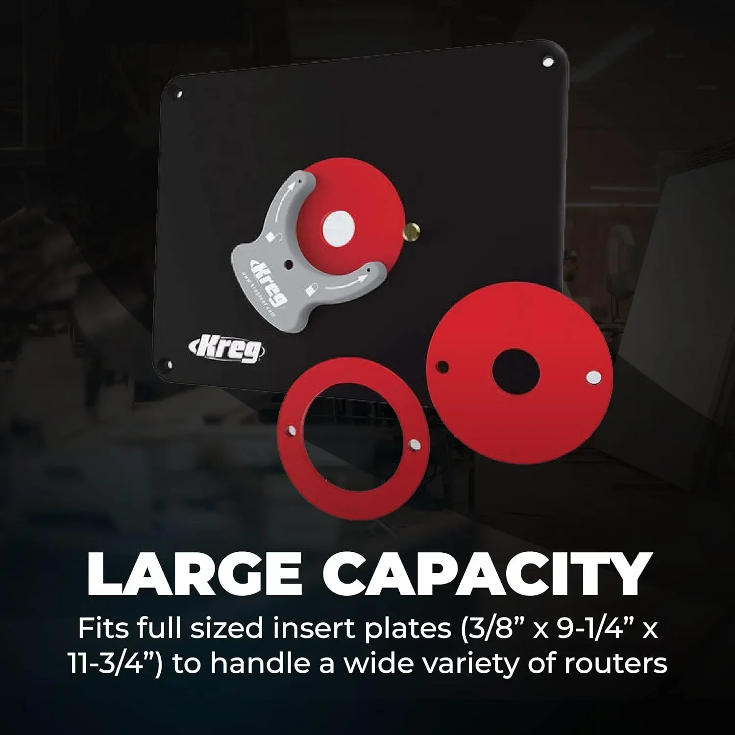 PRS2100 Bench Top Router Table - Full Size Portable Router Table - Workshop Router Table - Workbench Accessory | USA | NEW
