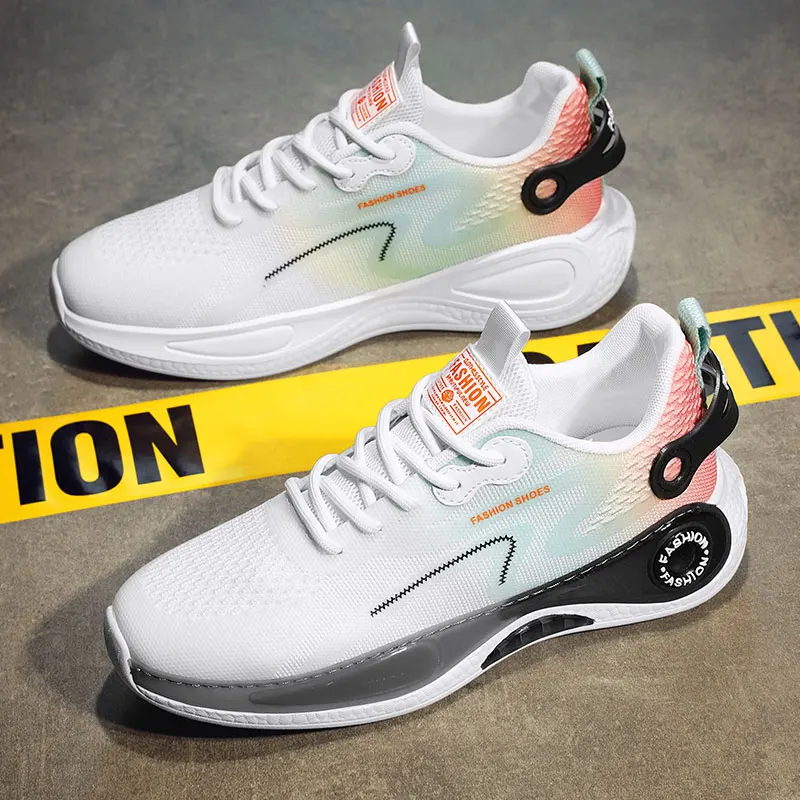 

New Men Running Shoes Breathable Outdoor Sports Shoes Lightweight Sneakers Running Shoes Comfortable Athletic Training Footwear