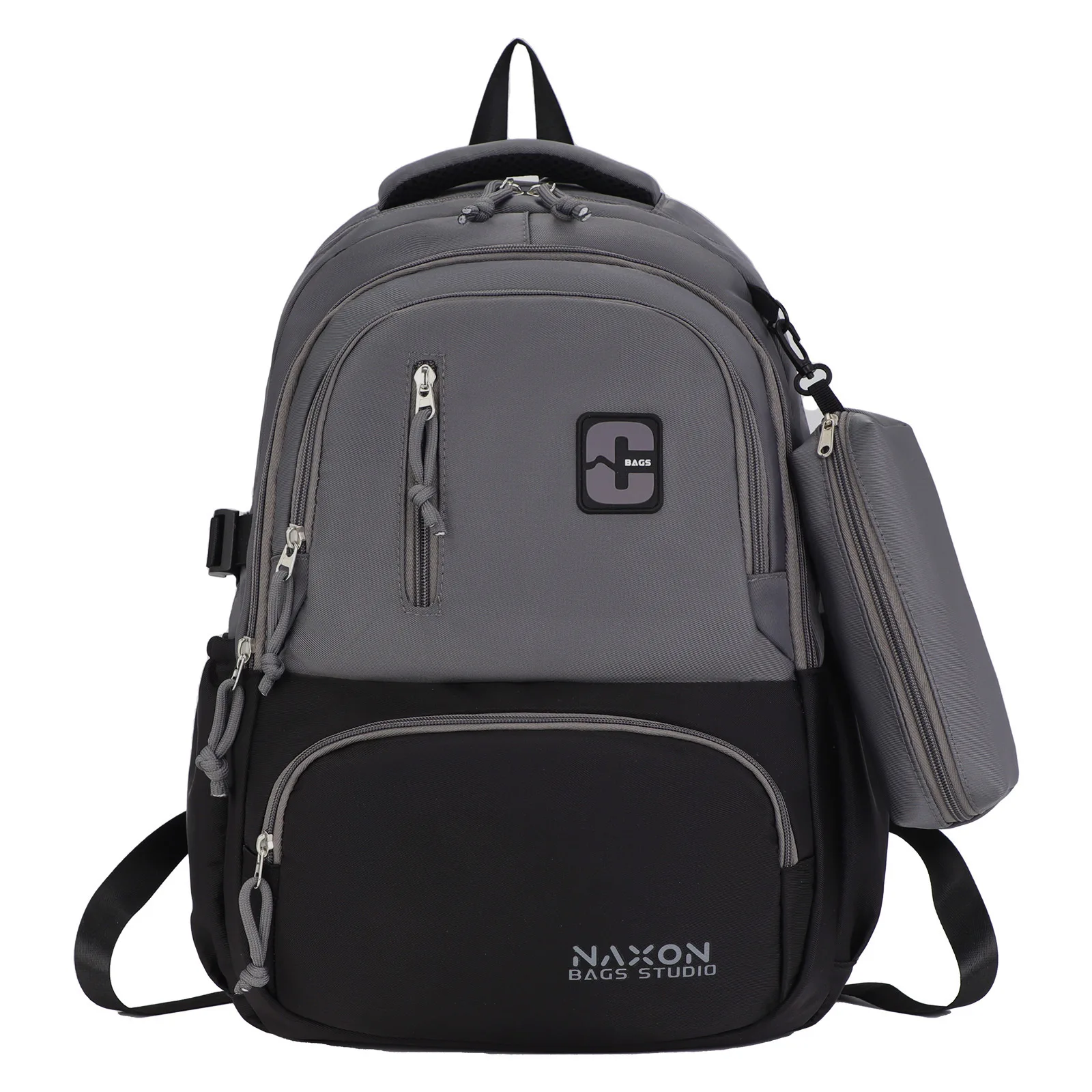 حقيبة مدرسية عصرية لطلاب المدارس الثانوية في المدرسة الثانوية حقائب كتف خفيفة الوزن كاجوال وعصرية لتقليل العبء #1